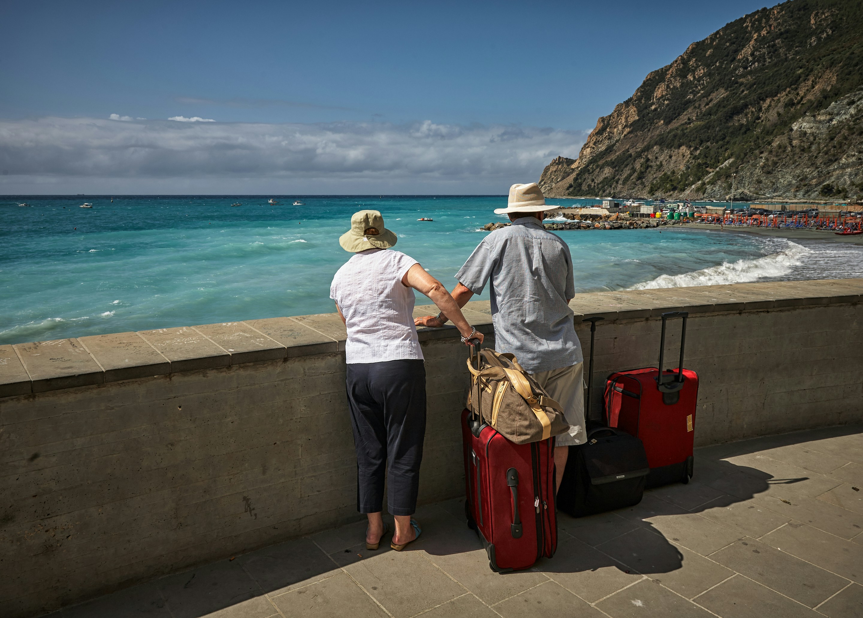 suitcases